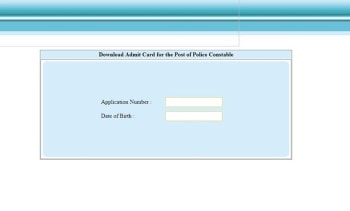 Bihar Police Admit Card 2017 Download