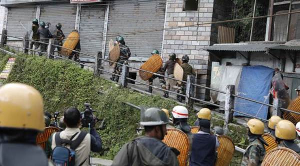 gjm, gjm ends strike, gjm ends shutdown, gorkha janmukti morca, darjeeling, rajnath singh, gjm, union home minister, gorkha janmukti morcha, rajnath singh news, home minister news, india news, indian express news, latest news