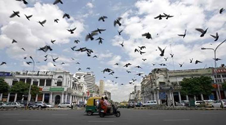 Delhi Sunny Morning, Delhi Weather, Delhi Sunny Weather, Delhi Weather, Delhi, India News, Indian Express, Indian Express News