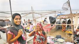 Swachh Bharat, Down the Ganga, Open defacation, Toilets in India, Building toilets, India news, Indian Express