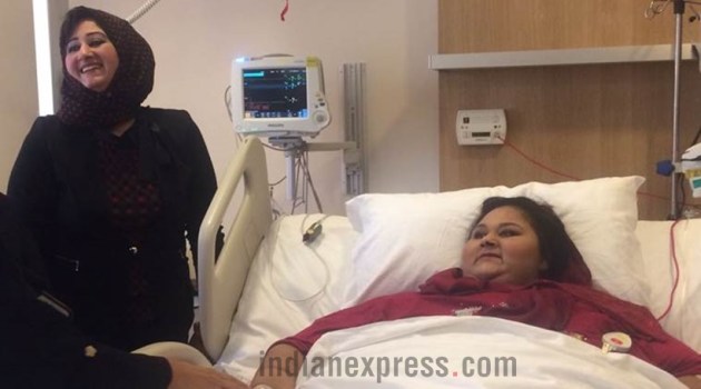 Eman Ahmed Known As Worlds Heaviest Woman Dies In Uae India News News The Indian Express 