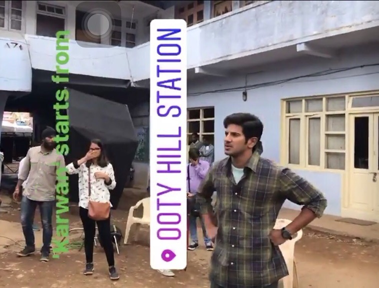 Dulquer Salmaan, Irrfan Khan, Dulquer Salmaan bollywood film, Karwan, Dulquer Salmaan Irrfan Khan, Dulquer Salmaan Irrfan Khan film, Dulquer Salmaan Irrfan Khan photos, Karwan film, Karwan cast