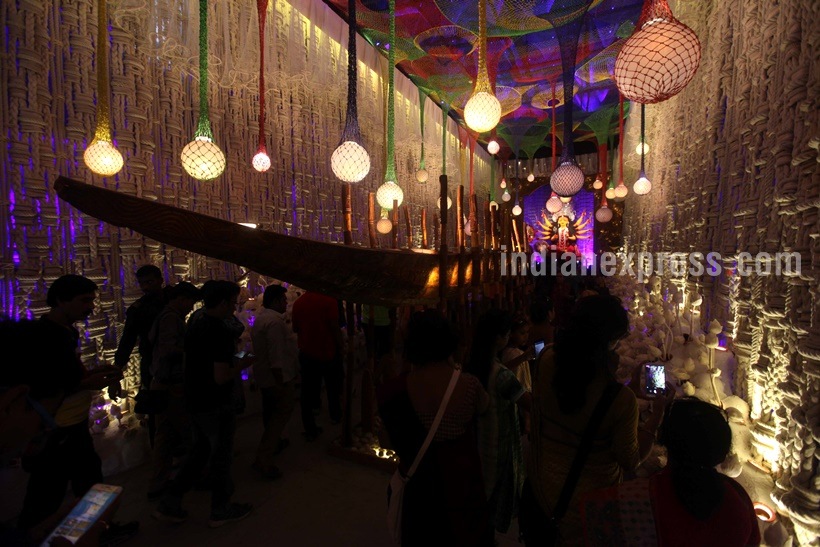 durga puja, durga puja 2017, kolkata durga puja, durga puja themes, durga puja unique theme, 2017 durga puja photos, bengal durga puja photos, durga pujo images, durga puja celebrations,