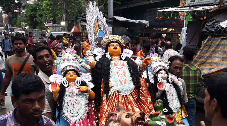 Durga idol immersion row: West Bengal govt will not challenge Calcutta ...