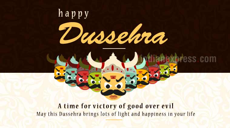 May this Dusshera burn all your worries with the burning of Ravana. May the  day bring you good fortune and success today and forever! Happy Dussehra  to