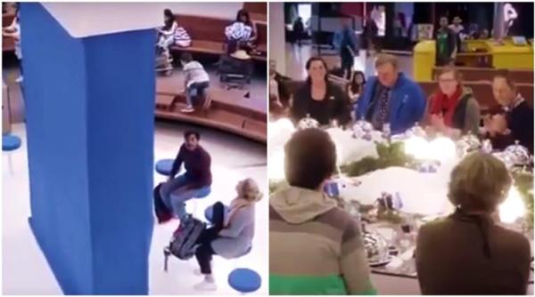 dutch airlines, dutch airlines ad, dutch airlines dinner table, dutch airlines klm, dinner table airport, indian express, indian express news