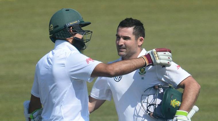 dean elgar, elgar, south africa vs bangladesh, Hashim Amla, faf du plessis, Tamim Iqbal, cricket, sports news, indian express