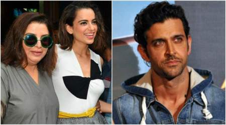 kangana ranaut, farah khan, hrithik roshan, kangana ranaut farah khan pics, kangana farah hrithik pics