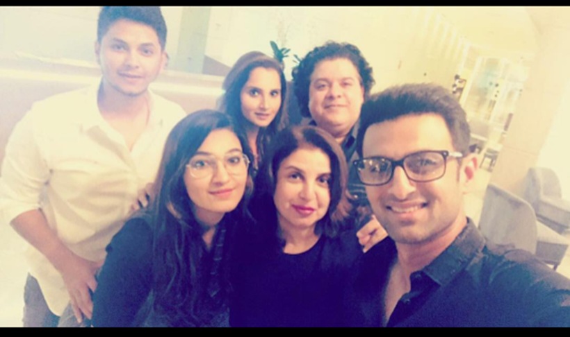 Farah Khan, Sania Mirza, Huma Qureshi, farah sania, farah dubai holiday, farah khan photos