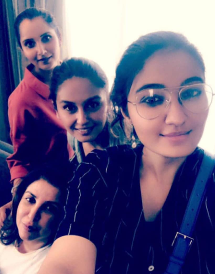 Farah Khan, Sania Mirza, Huma Qureshi, farah sania, farah dubai holiday, farah khan photos