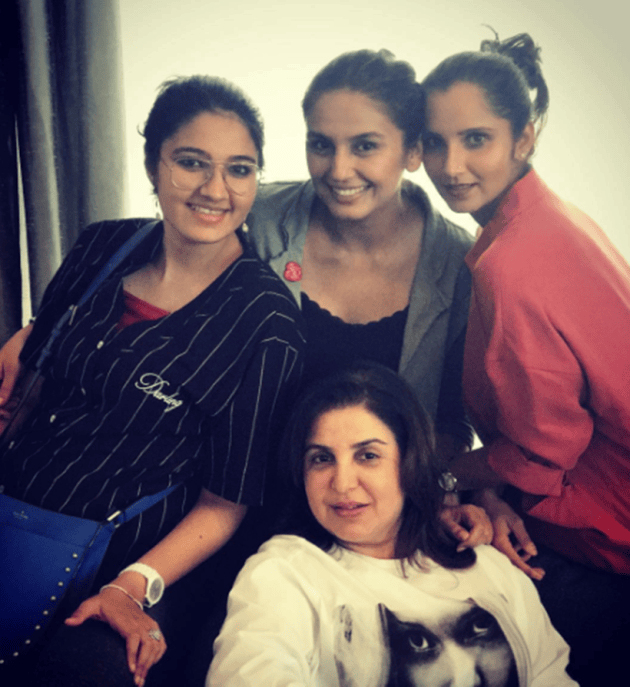 Farah Khan, Sania Mirza, Huma Qureshi, farah sania, farah dubai holiday, farah khan photos