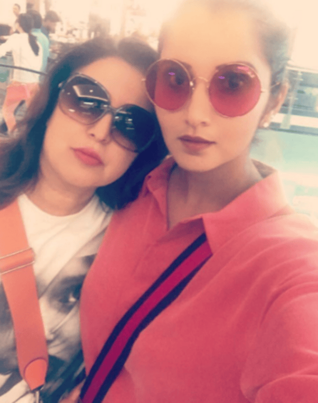 Farah Khan, Sania Mirza, Huma Qureshi, farah sania, farah dubai holiday, farah khan photos