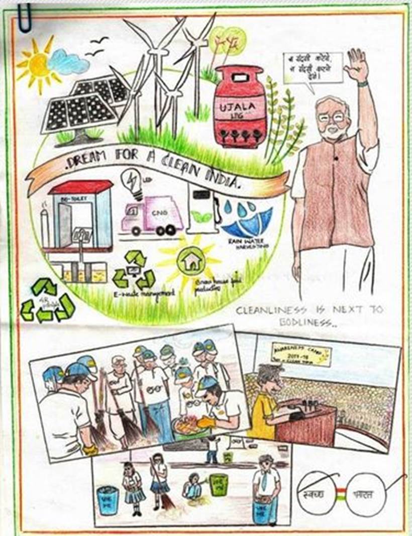 POSTER MAKING FOR SWACHH BHARAT! – Triotechnoblog