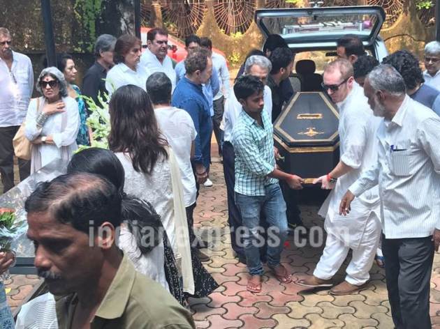 Family and celebrities bid farewell to late actor Tom Alter ...