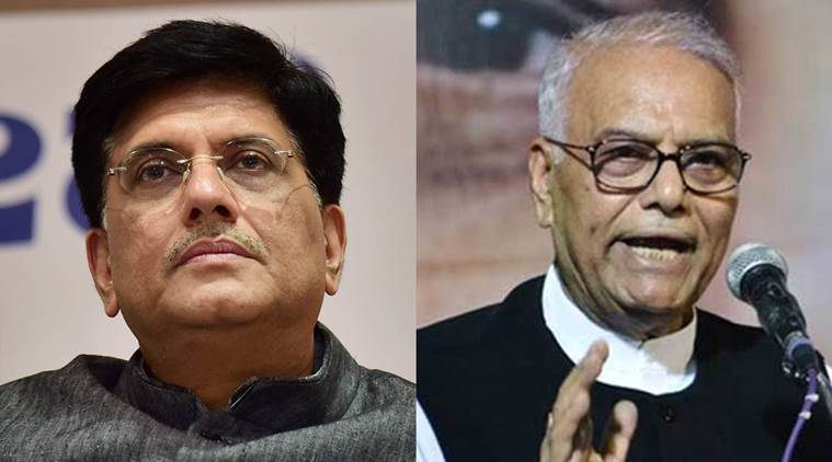 Yashwant Sinha, BJP, Piyush Goyal, Indian Economy, Yashwant Singh on BJP, Yashwant Singh on economy, Yashwant Sinha article, India news, Indian Express