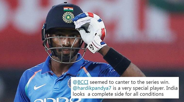 Hardik Pandya, Kumar Sangakkara, India vs Australia, Ind vs Aus, Australia tour of India 2017, Cricket news, Indian Express