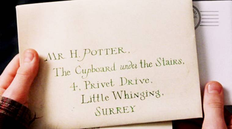 Harry Potter Address Letter