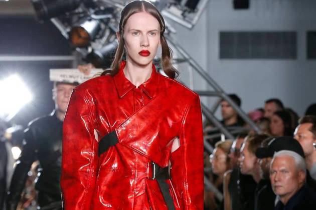 Carolina Herrera, Helmut Lang, new york fashion week, nyfw, Nicky Hilton, Lily Aldridge, Shayne Oliver, indian express, indian express news
