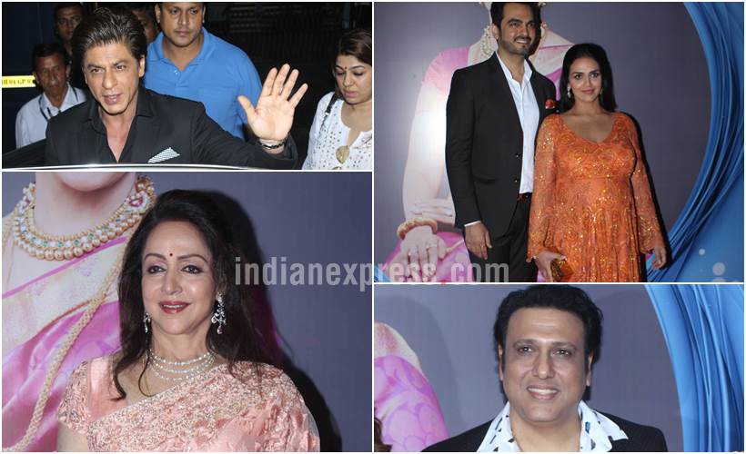 hema malini, shah rukh khan, esha deol, govinda