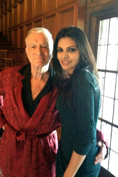 When Sherlyn Chopra met Playboy founder Hugh Hefner | Bollywood News, The  Indian Express