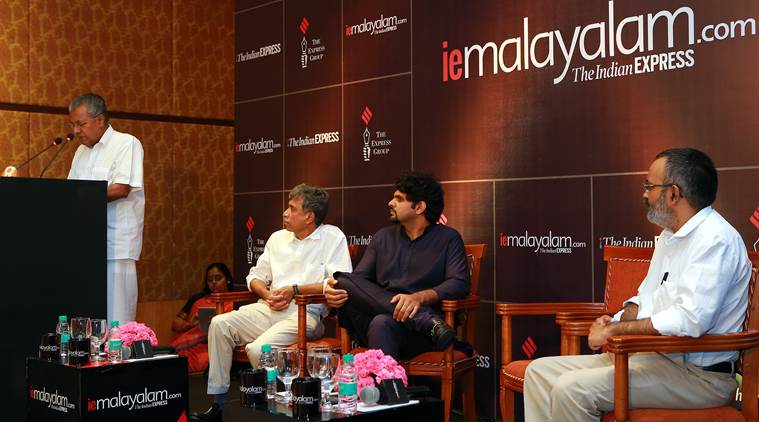 Kerala, Pinarayi Vijayan, Pinarayi Vijayan, ieMalayalam.com, ieMalayalam app, ieMalayalam.com app launch, Indian Express Malayalam website, Indian Express