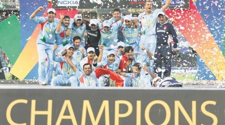 India vs Pakistan, India vs Pakistan World T20 final, India vs Pakistan World T20 2007, World T20 2007, World T20 2007 final, MS Dhoni, Misbah-ul-Haq, sports news, cricket, Indian Express