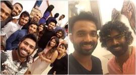Indian cricket team, Lasith Malinga, Team India dinner photos, Lasith Malinga party, India vs Sri Lanka, india tour of Sri Lanka photos, Cricket photos, Indian Express