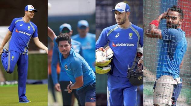 India vs Australia, Ind vs Aus, India vs Australia Indore ODI, Australia tour of India photos, Kohli, Dhoni, Cricket photos, Indian Express