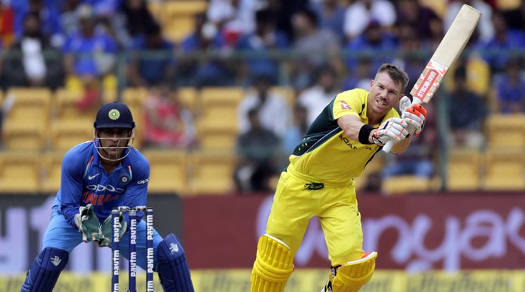 India vs Australia Live Score 4th ODI: Ton-up David Warner leads ...