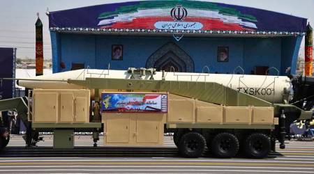 Iran missiles, missiles in Iran, iran defies USA, Donald Trump, Hassan Rouhani, indian express, world news