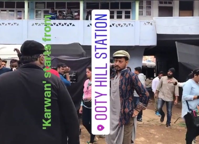 Dulquer Salmaan, Irrfan Khan, Dulquer Salmaan bollywood film, Karwan, Dulquer Salmaan Irrfan Khan, Dulquer Salmaan Irrfan Khan film, Dulquer Salmaan Irrfan Khan photos, Karwan film, Karwan cast