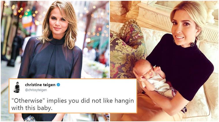 Chrissy Teigen fixed Ivanka Trump's usage, and Twitter ...