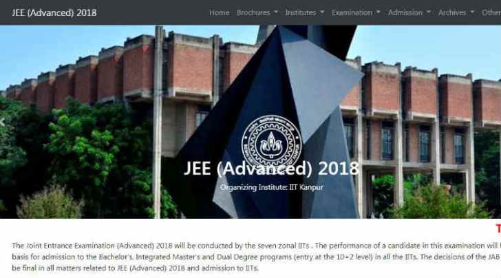 jee advanced, jee adv, jee advanced 2018