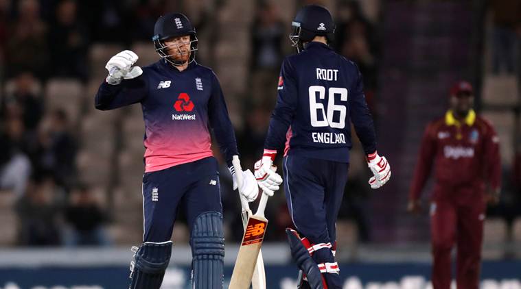 England vs West Indies, Eng vs Wi, Jonny Bairstow, joe Root, Chris gayle, Cricket news, Indian Express