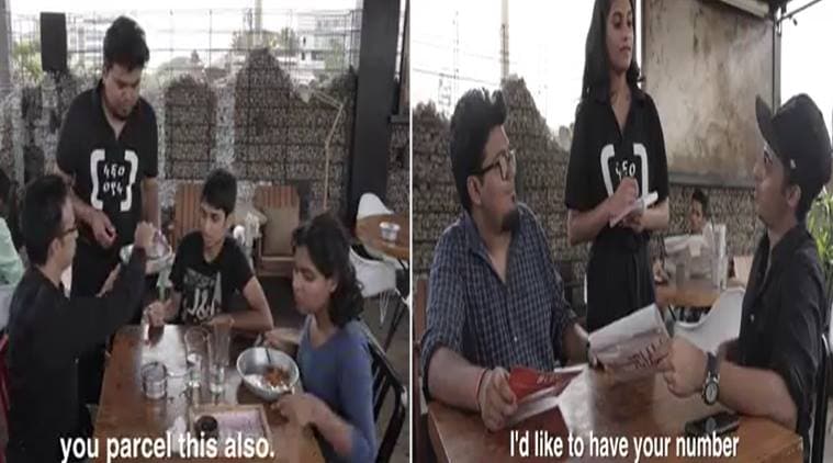WATCH: This 'what NOT to do at a restaurant' video has left everyone in splits! | Trending News,The Indian Express WATCH: This 'what NOT to do at a restaurant' video has left everyone in splits! | Trending News,The Indian Express