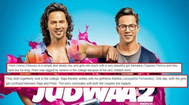 judwaa 2, judwaa 2 varun dhawan, judwaa 2 varun dhawan latest, judwaa 2 latest, judwaa 2 latest updates, judwaa latest, indian express, indian express news