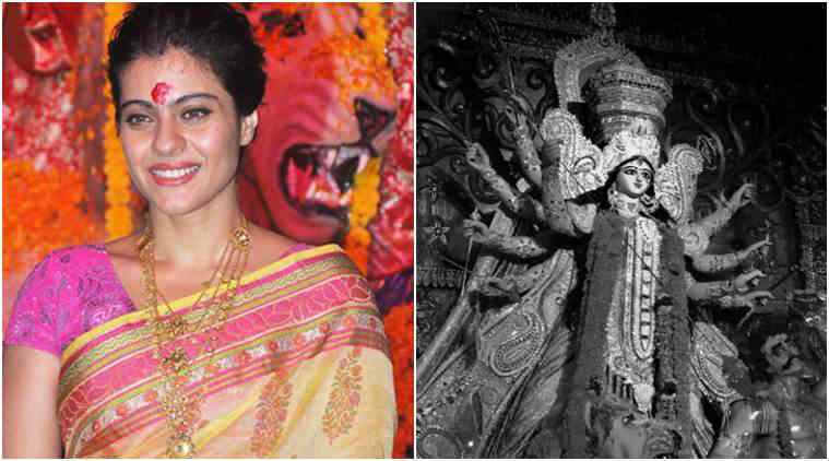 Kajol is excited to welcome Goddess Durga this Navratri, posts a throwback  photo | Entertainment News,The Indian Express