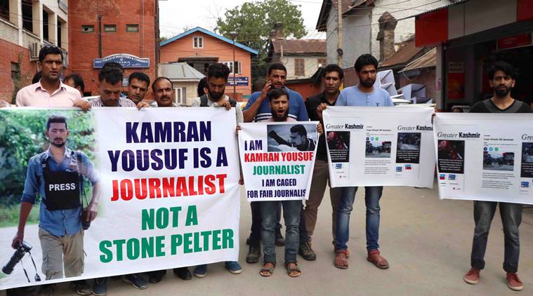 Kashmir, Kashmir photojournalist, Kashmir photojournalist arrested, Kamran Yusuf, Kamran Yusuf arrested, kashmir Freelance photojournalist, kashmir Freelance photojournalist arrest, NIA raids, Indian Express news