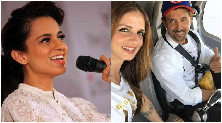 After Kangana Ranaut S Ambush Sussanne Khan Comes To Ex Husband Hrithik Roshan S Rescue Yet Again Calls Him Pure Soul Entertainment News The Indian Express