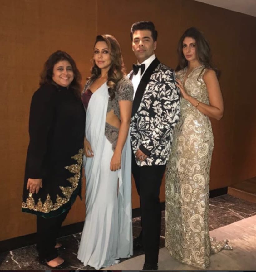 Karan Johar, Gauri Khan, Shweta Nanda, VOGUE, VOGUE award night