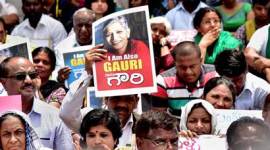 gauri lankesh, gauri lankesh murder, gauri lankesh shot, gauri lankesh killed, journalist killed, gauri lankesh protests, gauri lankesh death, gauri lankesh patrike, journalist murder, latest news, indian express