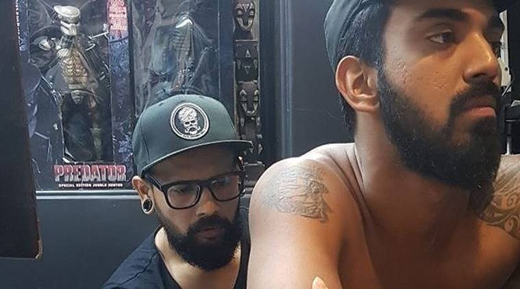 Fan Gets KL Rahul Tattoo On Back  YouTube