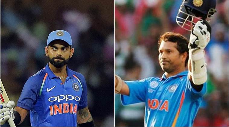 Sachin Tendulkar took 100 more matches than Virat Kohli to reach 30 ODI ...