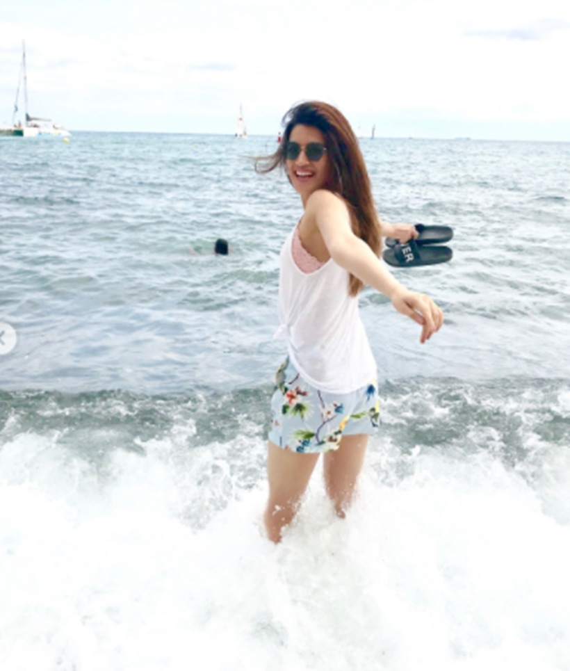 Kriti Sanon, Kriti Sanon photos, Bareilly Ki Barfi, Kriti Sanon hot photos, Kriti Sanon holiday, Kriti Sanon Spain holiday