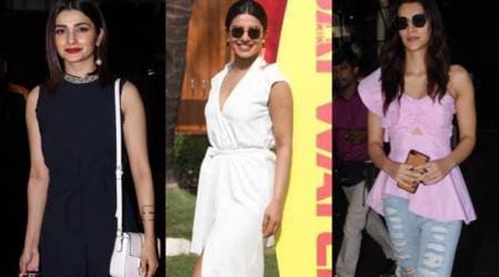 Priyanka Chopra latest pictures, Kriti Sanon latest pictures, Prachi Desai latest pictures, airport looks, celebrity fashion, indian express, indian express news