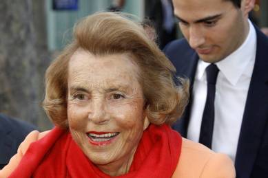 Liliane Bettencourt, L'Oreal heiress, L'Oreal Bettencourt, Heiress Bettencourt, Heiress dead, Paris, World news