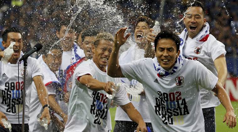 Makoto Hasebe, Japan, Saudi Arabia, World Cup qualifier, sports news, football, Indian Express