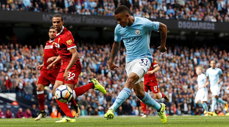 Manchester City beat Liverpool 50 with brace each from Leroy Sane