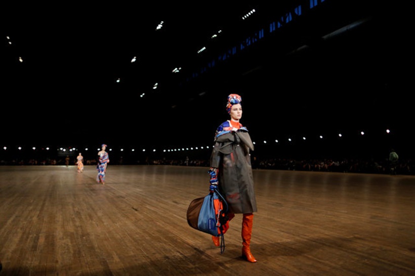 Marc Jacobs concluded New York Fashion Week with a colour blast