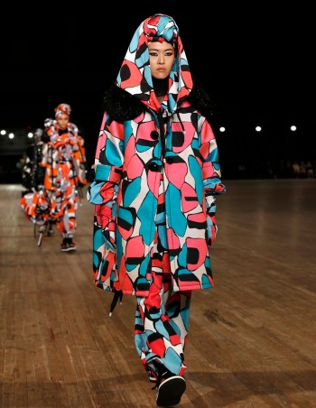 Marc Jacobs concluded New York Fashion Week with a colour blast